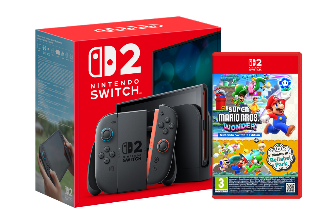 Image of 1 x Nintendo Switch 2 inklusive Super-Mario-Spiel